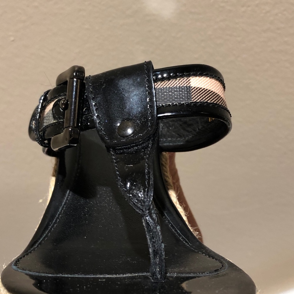 Burberry Wedge Sandals - Picture 7 of 10